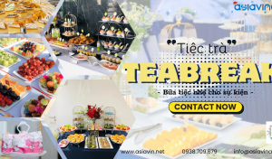 Tiệc trà TeaBreak - Đơn vị tổ chức tiệc teabreak uy tín Bà Rịa - Vũng Tàu
